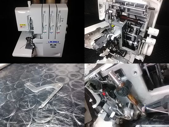 JUKIロックミシンMO-113Dの分解修理画像